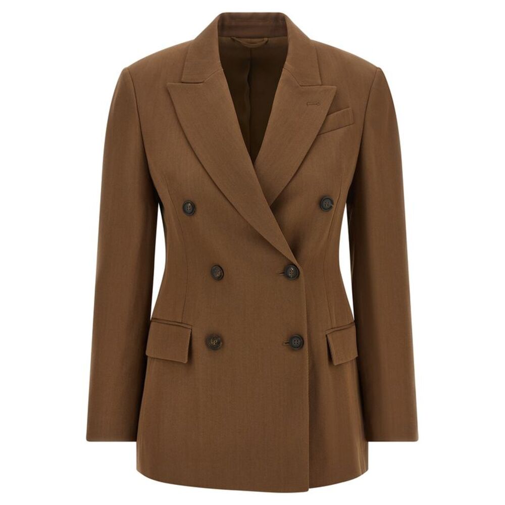 Brunello Cucinelli Women Double-Breasted Blazer
